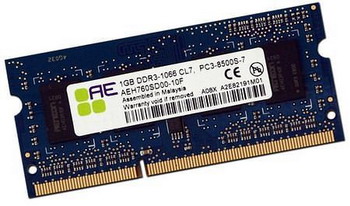 Aeneon DDR3 1066 SODIMM
